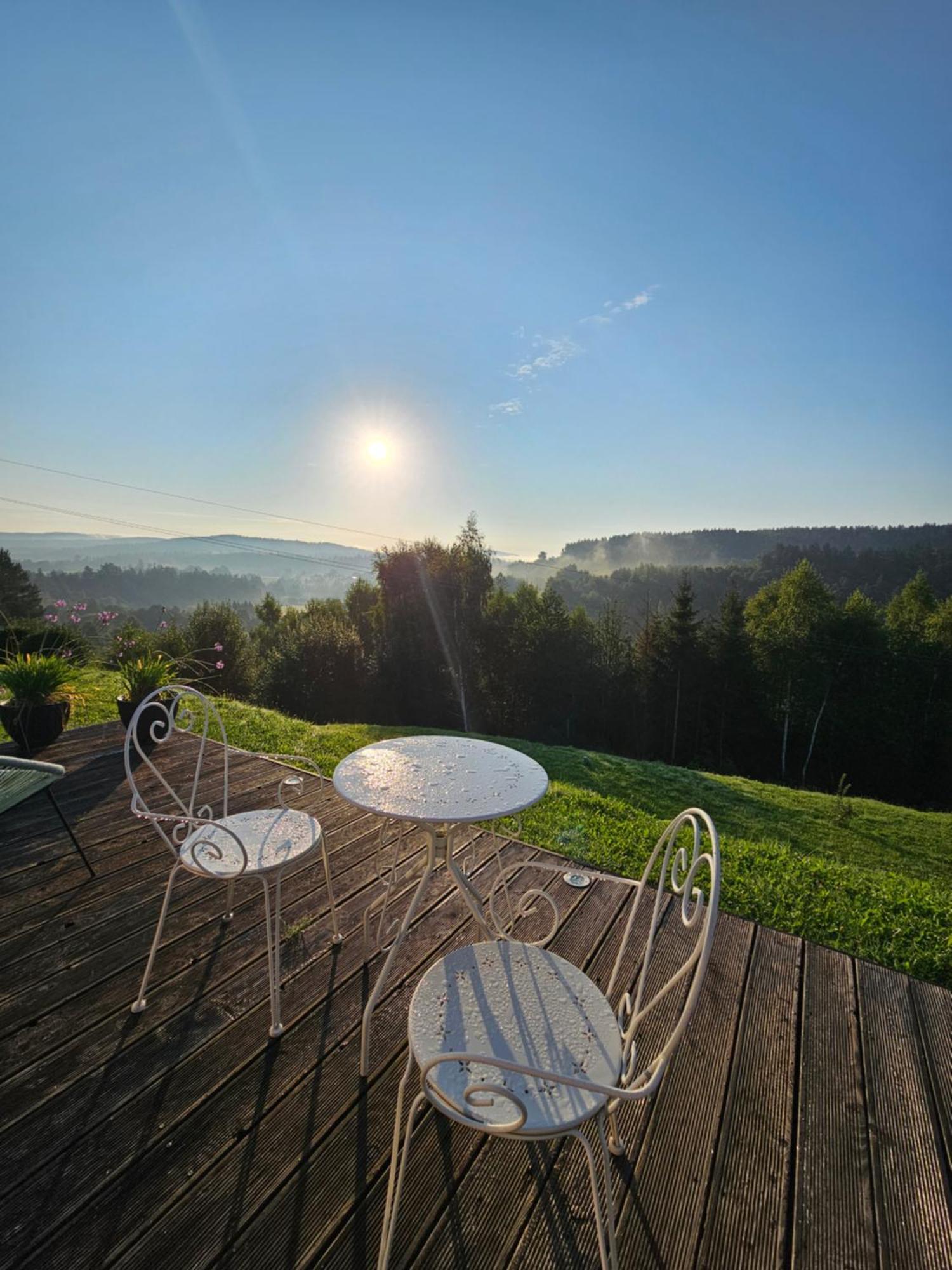Chata W Bieszczadzie Apartamenty I Domki Z Basenem Bieszczady Polańczyk Esterno foto