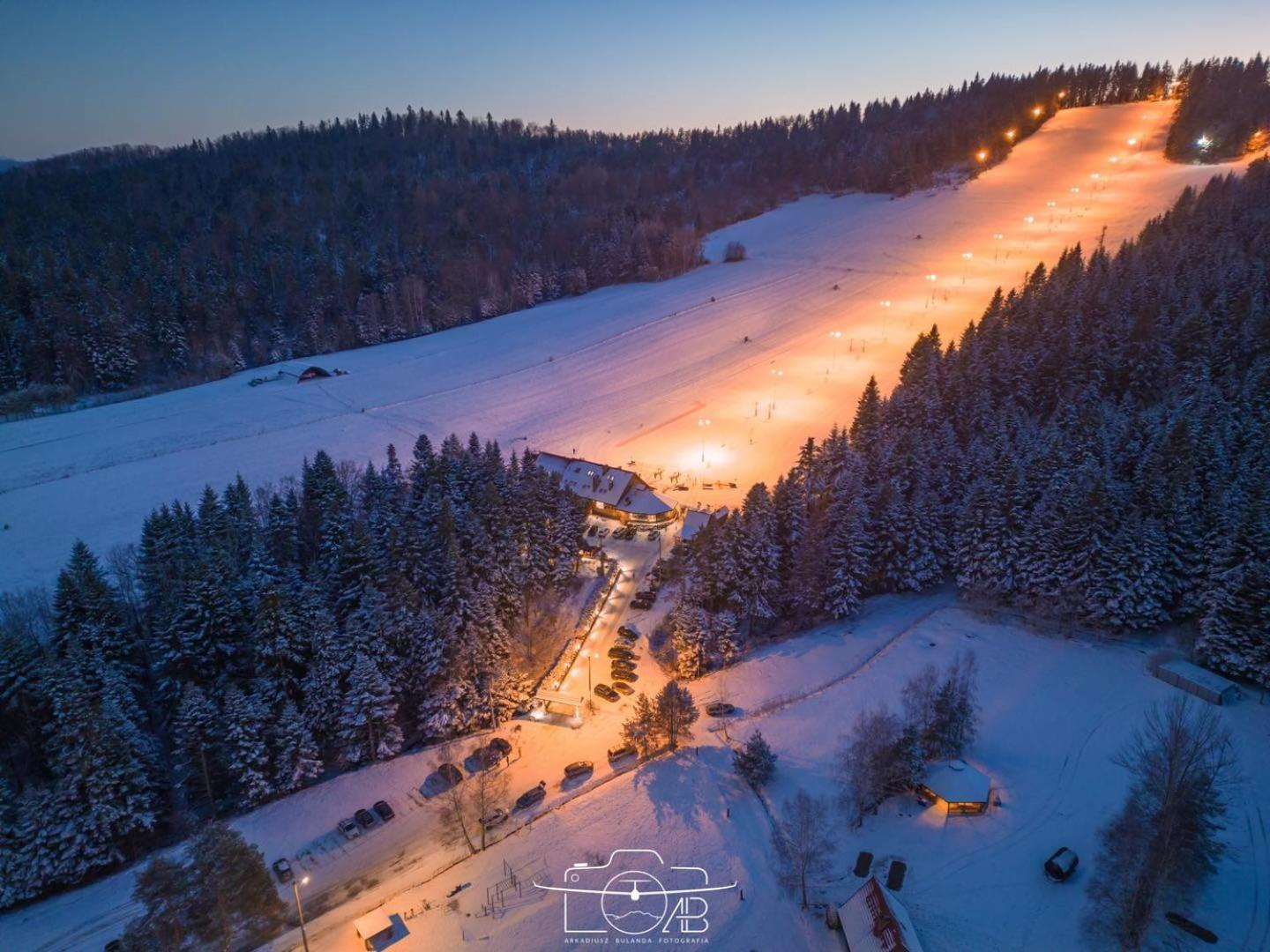 Chata W Bieszczadzie Apartamenty I Domki Z Basenem Bieszczady Polańczyk Esterno foto